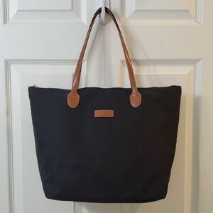 Elegant Black Tote Bag